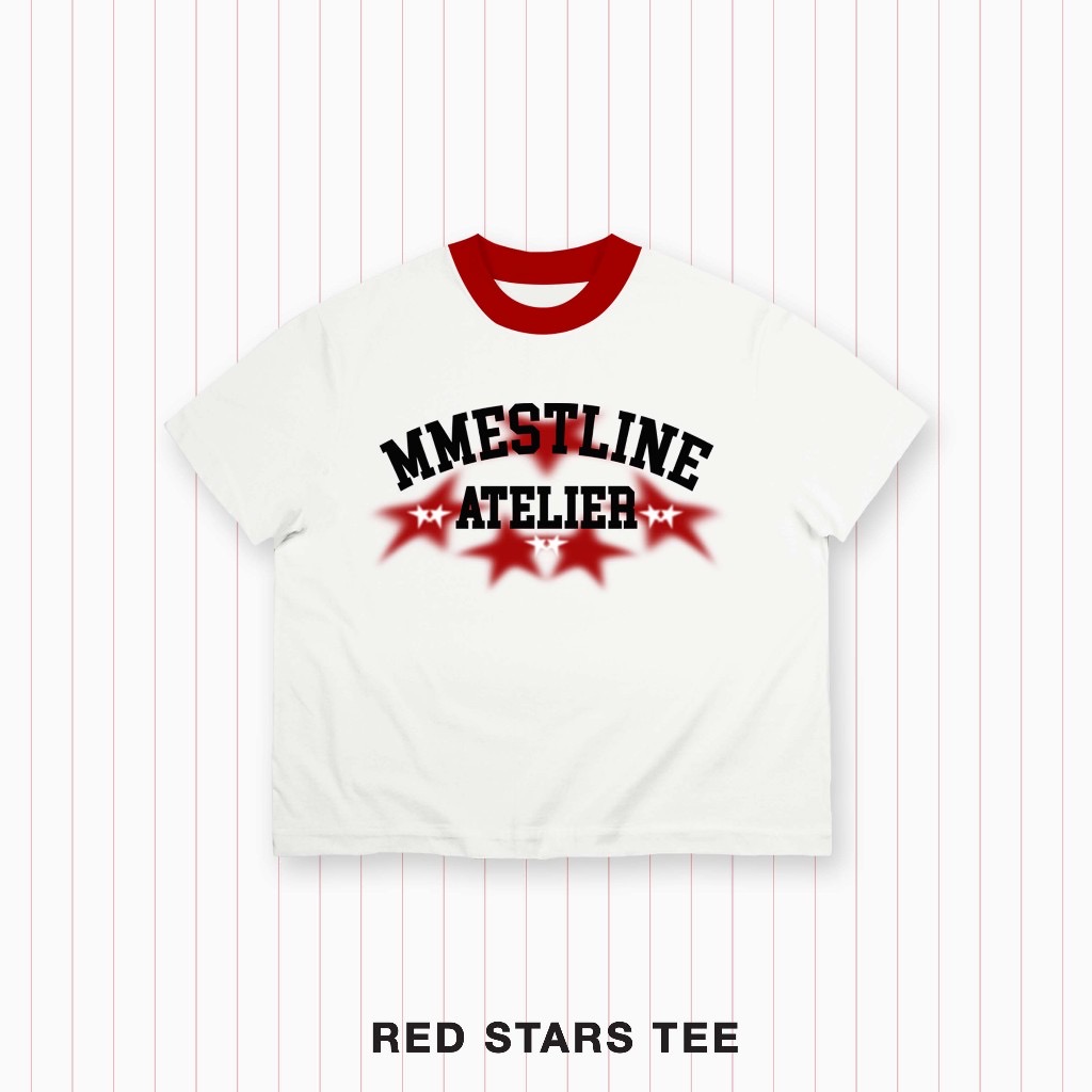 Áo thun MMESTLINE "AMERICAN VIBES" form Boxy vải Premium Cotton